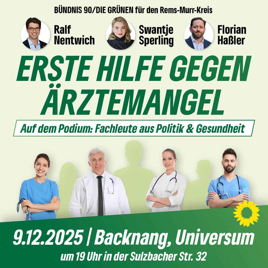 Erste Hilfe gegen Ärztemangel im Rems-Murr-Kreis