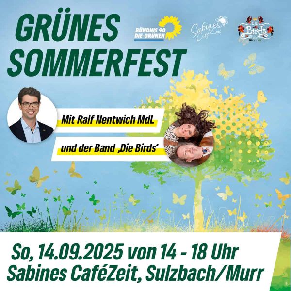 Grünes Sommerfest