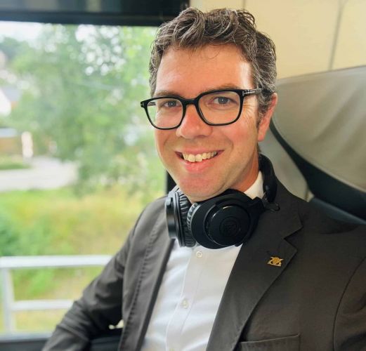 Ralf Nentwich auf der Murrbahn